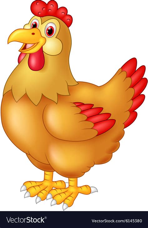 desenho de galinha feliz posando galinha desenho desenho arte de