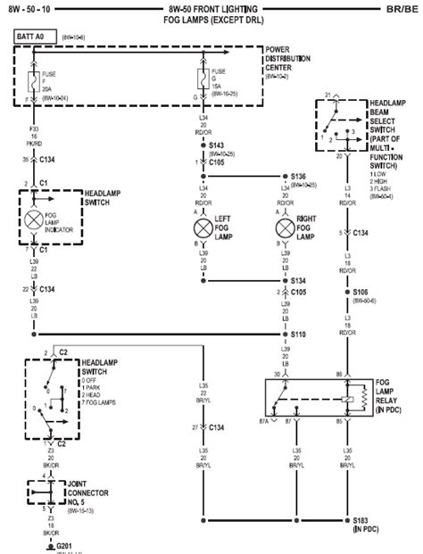 dodge ram fog light wiring diagram dodgewiringdiagramcom