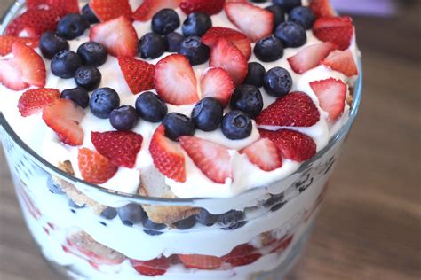berry trifle  lovely living