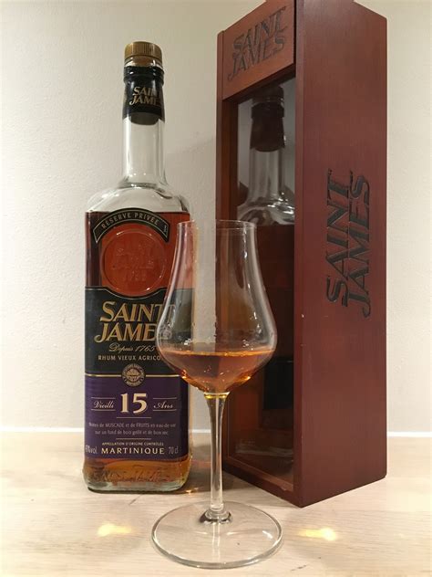 rum corner review  saint james  year