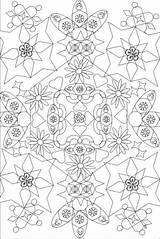 Mandala Hellokids Mandalas Print Color sketch template