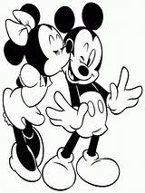 Mickey Mouse Coloring Pages Colouring Popular sketch template