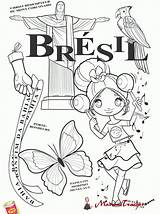Coloring Pages Brazil Colouring Getcolorings Color Preschool sketch template