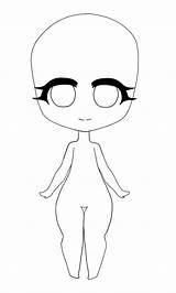 Chibi Base Girl Anime Drawing Cute Girls Pose Template Deviantart Bases Hair Coloring Sketch Pages Templates Edit High Eye Character sketch template