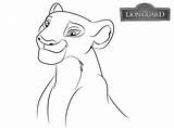 Lion Coloring Pages Guard Nala Kids Printable Color Drawing Print sketch template