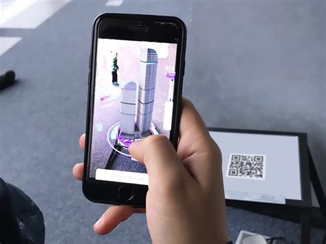 augmented reality qr code    work