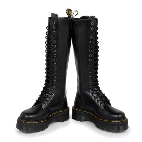 dr martens britain leather women boots sizes   ebay