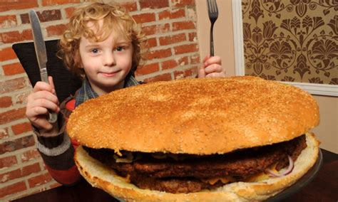 is this britain s biggest burger 13 000 calorie giant is equivalent to