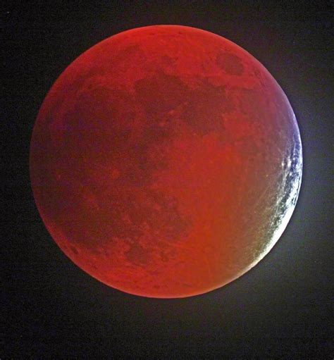 amazing    rare supermoon total lunar eclipse   space