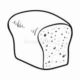 Brot Brood Kleurend Malbuch Illustrationen Vektoren sketch template