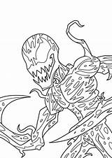 Carnage Spiderman Fgteev Overlord Lineart Visit sketch template