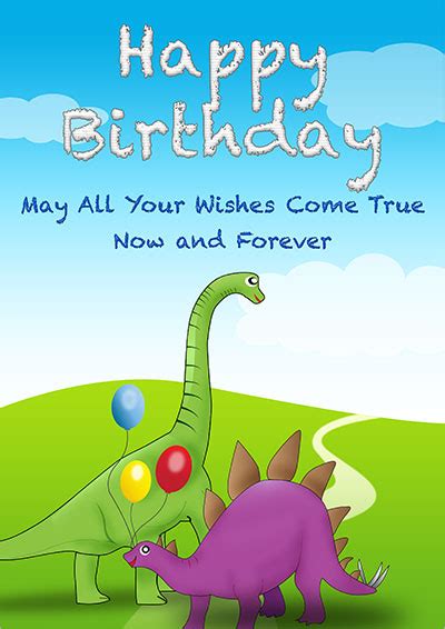 view  template printable  happy birthday dinosaur cake topper