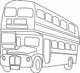 Bus Double Clipart Decker Line School Buses Drawing Clip Drawings Clipartfest Clipground Wikiclipart Sweetclipart Paintingvalley sketch template
