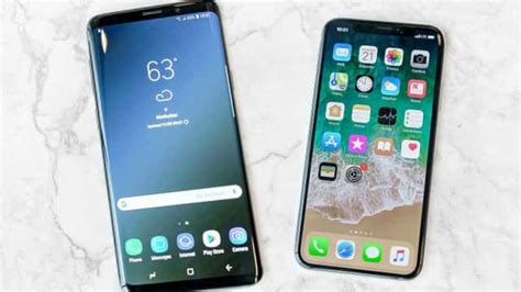 Samsung Galaxy S9 Vs Iphone X Flagship Phones Compared