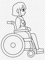 Wheelchair Lineart Learn Outlines sketch template