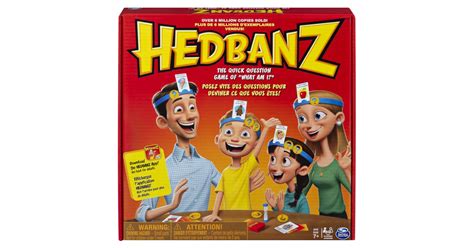 hedbanz card games  families popsugar family photo