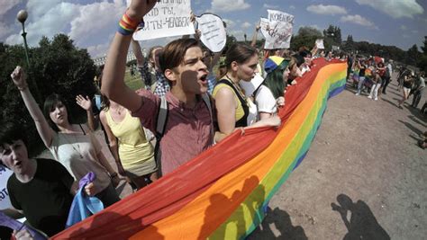 Dozens Arrested At Gay Pride Rally In Russia Cbs News