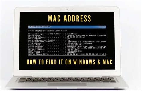 mac address    find   pc  mac