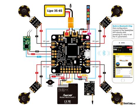 drone circuit board diagram