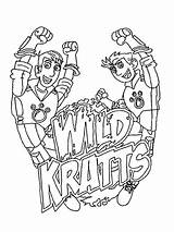 Wild Kratts Coloring Pages Kids sketch template
