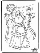 Sinterklaas Nikolaus Colorat Nicolae Sankt Planse Mos Sint Annonse Kleurplaten Anzeige Advertentie Jetztmalen sketch template