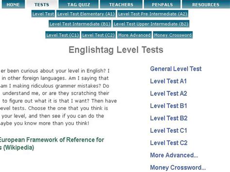 english level tests english guideorg