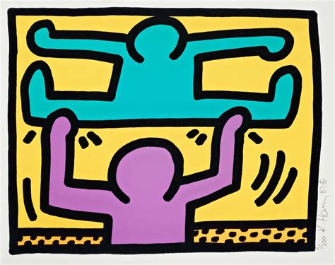 Keith Haring Untitled Pl 4 Ur Pop Shop I Series Bukowskis