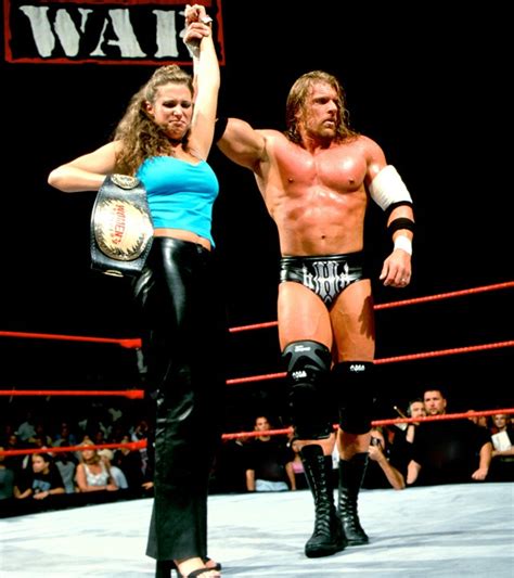 Image Stephanie Mcmahon As Womens Champion And Triple H