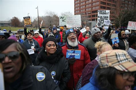 federal workers rally in philly to protest shutdown