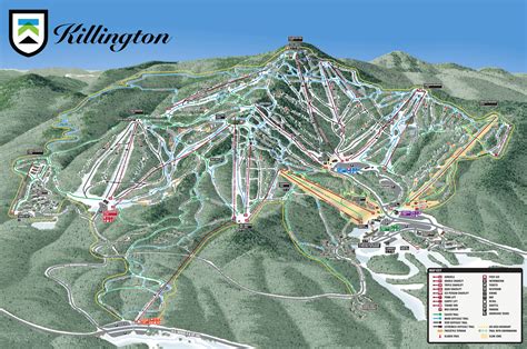 killington ski trail map
