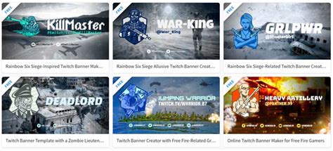 32 Best Twitch Banners Using A Banner Maker Including