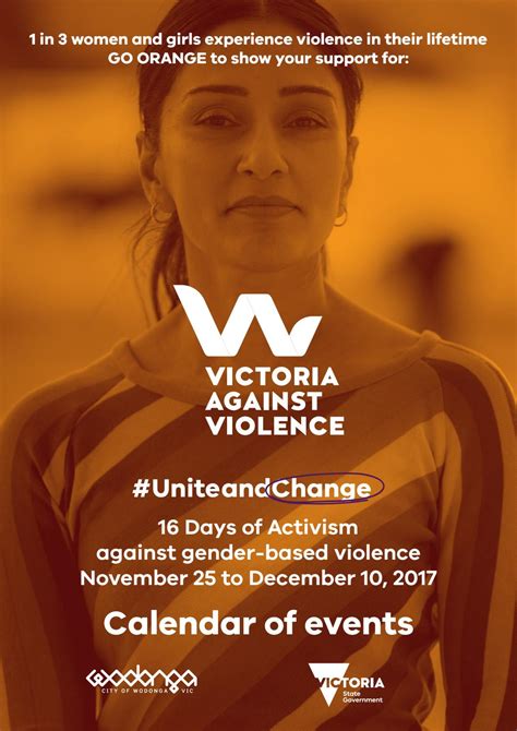 16 days of activism against gender based violence wodonga