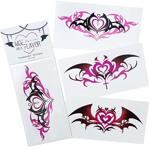 kawaii sexy succubus womb temporary tattoos 2d in 2022 tramp stamp