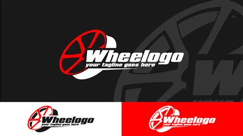 wheels logo template logos graphics