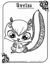 Coloring Pages Creative Cuties Kids Animal Cute Cutie Skunk Baby Owl Colouring Color Crafts Artist Loft Quirky Animals Skunks Hoilday sketch template