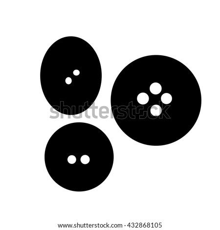 hole button abstract black white stock vector  shutterstock