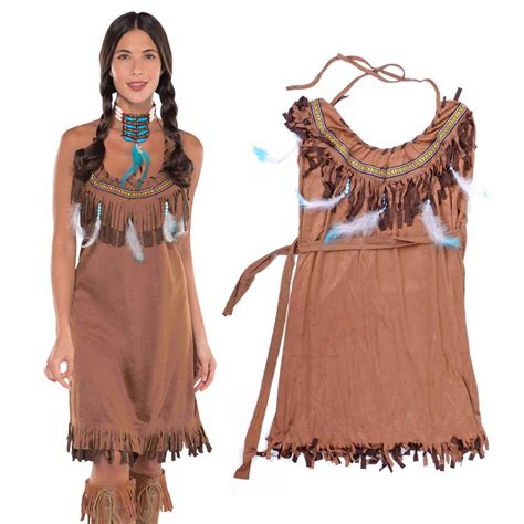 Adult Pocahontas Princess Indian Maiden Costume Powhatan