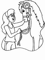 Coloring Pages Horse Horses Animals Animated Kids Book Gifs sketch template