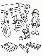Bob Builder Coloring Pages Printable Kids Color Print Clipart Drawing Library Getdrawings Getcolorings Comments sketch template