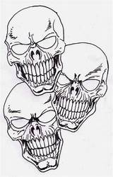 Tattoo Skulls Stencil Skull Stencils Printable Designs Tattoos Tree Size Hree Book Click sketch template