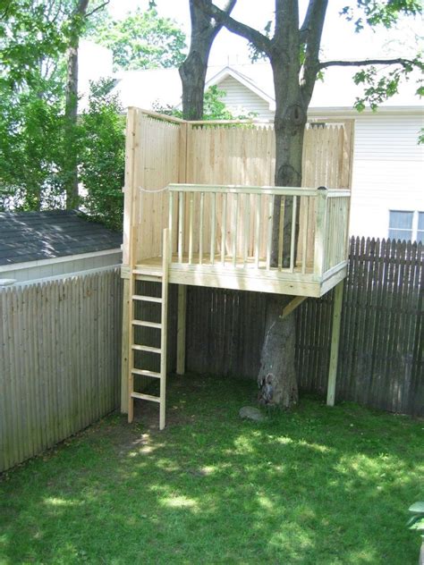 easy treehouse plans plans