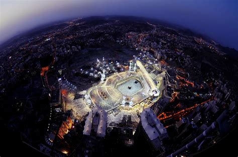 saudi arabia religion light islam city building kaaba mecca