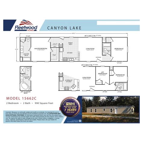 mobile home floor plan fleetwood model cl  manufactured home