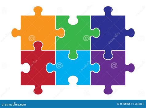 part puzzle image stock vector illustration