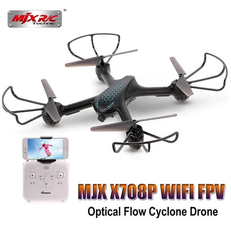 mjx xp wifi fpv optical flow positioning drone altitude hold cyclone drone  p camera