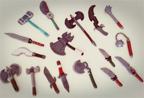 art  mini weapons collection  dnd rdnd