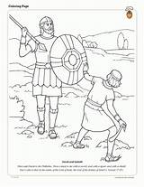 Coloring Pages David Goliath Lds Preschool Bible Color God Made Jonathan Sunday Missionary Print Characters Printable Thankful School Being Special sketch template
