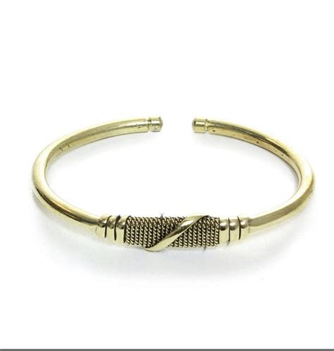 Unisex Brass Bracelets Bangles Twisted Bracelet Metal Bracelets