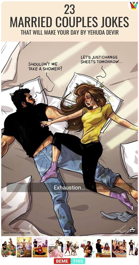 10 Brilliant Comics Of Married Couples That Will Make Your Day Funny