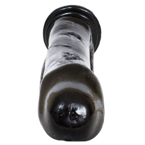 basix 12 dong w suction cup black sex toys and adult